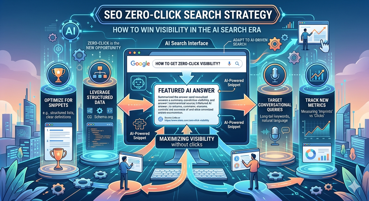 SEO Zero-Click Search Strategy: How to Win Visibility in the AI Search Era