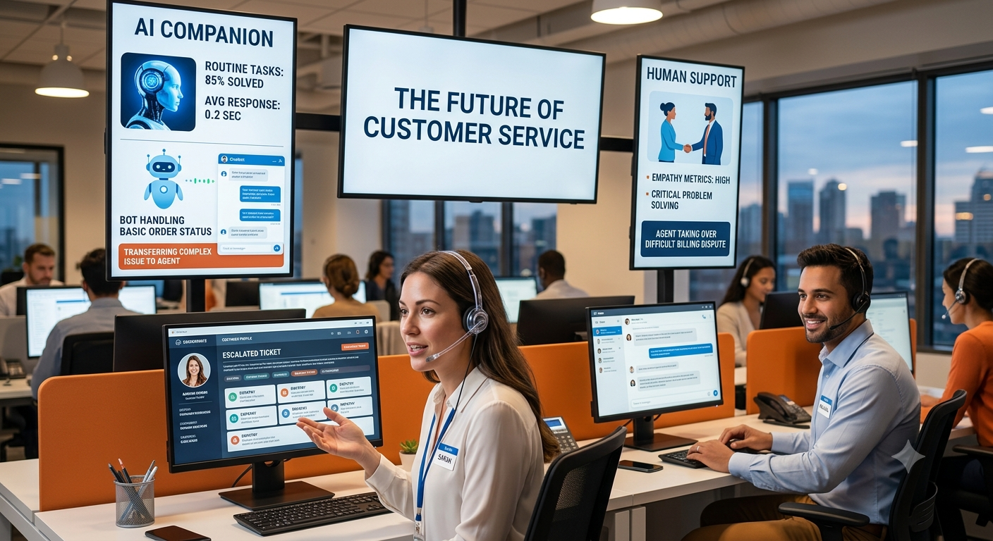 AI vs Human Support: The Future of Customer Service