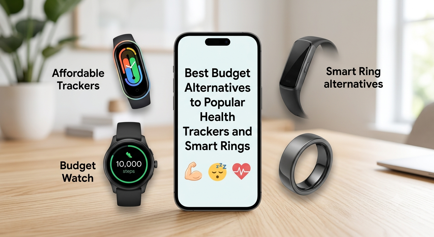 Best Budget Alternatives to Popular Health Trackers and Smart Rings