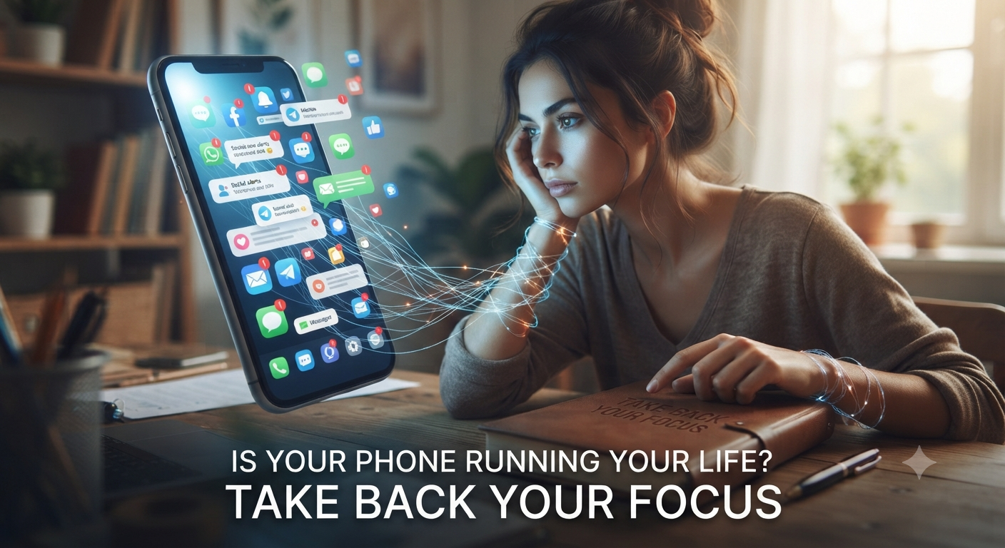 Is Your Phone Running Your Life? Take Back Your Focus