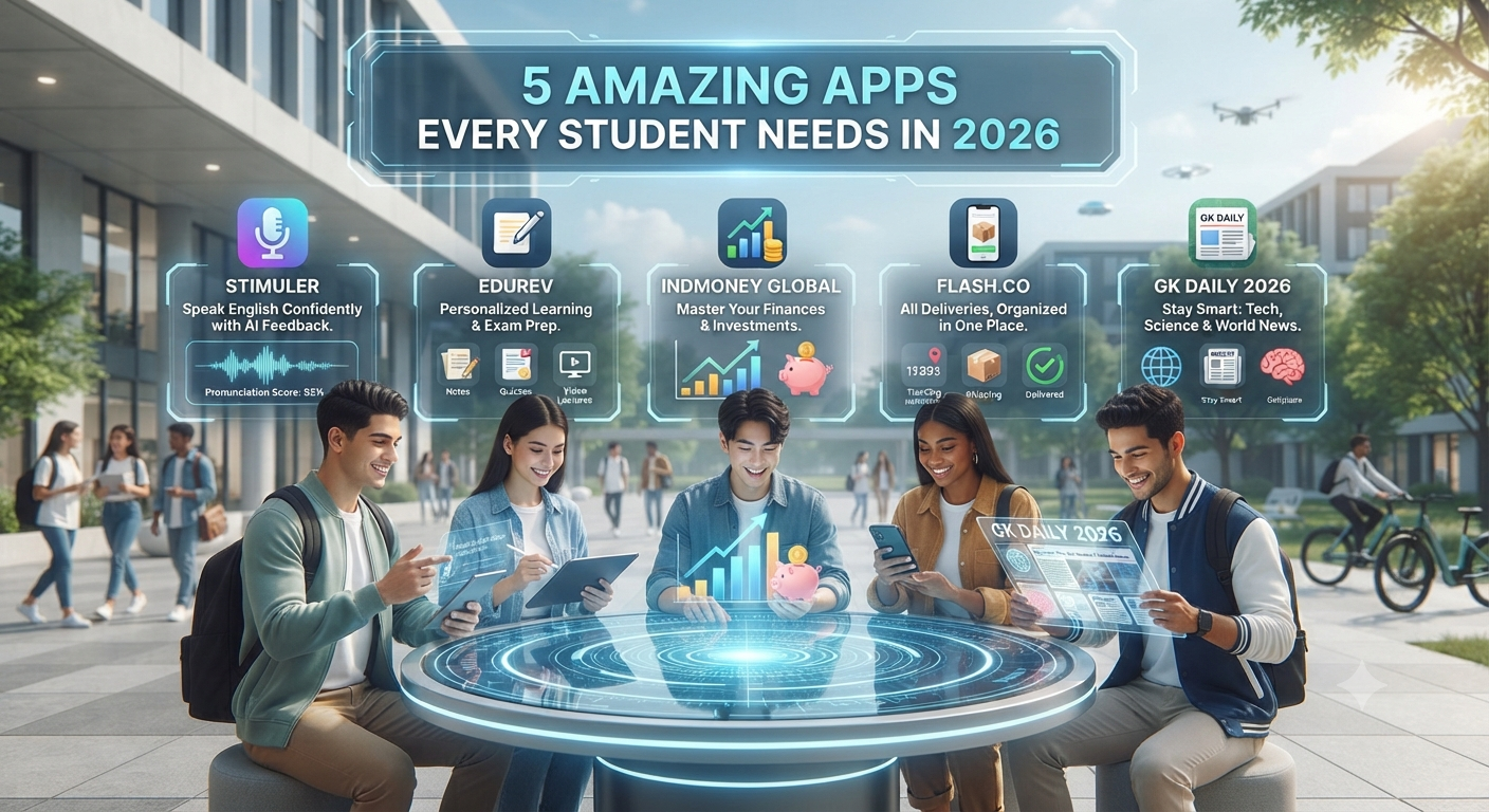 5 Amazing Apps Every Student Needs in 2026 | Boost Productivity