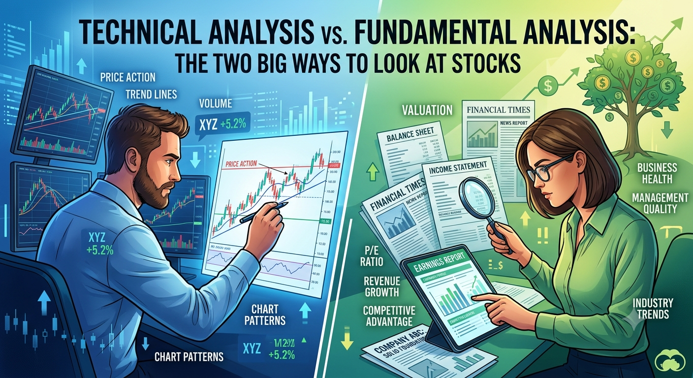 Technical vs. Fundamental Analysis: How to Analyze Stocks